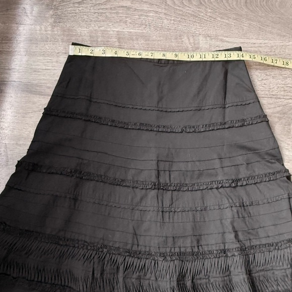 Chic Black A-Line Skirt - Picture 4 of 4